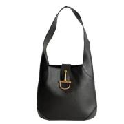 Celine Vintage Pre-owned Laeder axelremsvskor Black, Dam