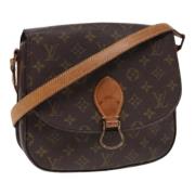 Louis Vuitton Vintage Pre-owned Canvas louis-vuitton-vskor Brown, Dam