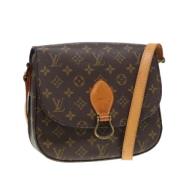 Louis Vuitton Vintage Pre-owned Canvas louis-vuitton-vskor Brown, Dam