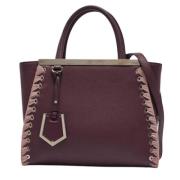 Fendi Vintage Pre-owned Laeder totevskor Purple, Dam