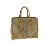 Gucci Vintage Pre-owned Mocka gucci-vskor Beige, Dam