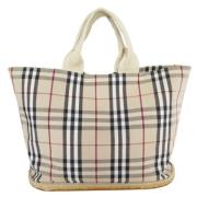 Burberry Vintage Pre-owned Canvas totevskor Multicolor, Dam