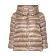 Herno Sofia Cape Jacket Beige, Dam