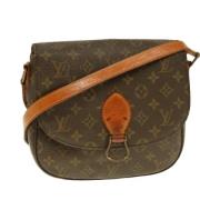 Louis Vuitton Vintage Pre-owned Canvas louis-vuitton-vskor Brown, Dam