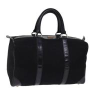 Celine Vintage Pre-owned Canvas handvskor Black, Dam