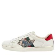 Gucci Vintage Pre-owned Laeder sneakers White, Herr