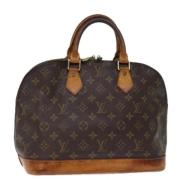 Louis Vuitton Vintage Pre-owned Canvas louis-vuitton-vskor Brown, Dam