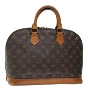 Louis Vuitton Vintage Pre-owned Canvas louis-vuitton-vskor Brown, Dam