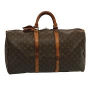 Louis Vuitton Vintage Pre-owned Canvas louis-vuitton-vskor Brown, Dam