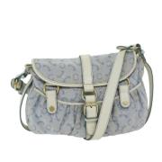 Celine Vintage Pre-owned Canvas celine-vskor Blue, Dam