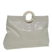 Celine Vintage Pre-owned Tyg celine-vskor White, Dam