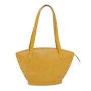 Louis Vuitton Vintage Pre-owned Laeder louis-vuitton-vskor Yellow, Dam