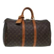 Louis Vuitton Vintage Pre-owned Canvas louis-vuitton-vskor Brown, Dam