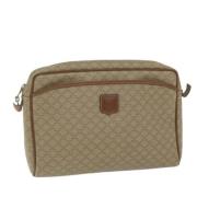 Celine Vintage Pre-owned Canvas kuvertvskor Beige, Dam