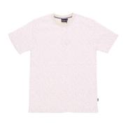 Dolly Noire Monogram Tee Beige All Over Print Beige, Herr