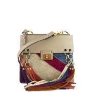 Chloé Pre-owned Pre-owned Mocka axelremsvskor Beige, Dam