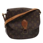 Louis Vuitton Vintage Pre-owned Canvas louis-vuitton-vskor Brown, Dam