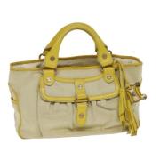 Celine Vintage Pre-owned Canvas celine-vskor Beige, Dam