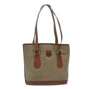 Celine Vintage Pre-owned Canvas celine-vskor Beige, Dam