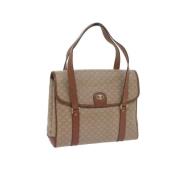 Celine Vintage Pre-owned Canvas celine-vskor Beige, Dam