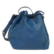 Louis Vuitton Vintage Pre-owned Laeder louis-vuitton-vskor Blue, Dam