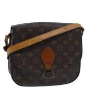 Louis Vuitton Vintage Pre-owned Canvas louis-vuitton-vskor Brown, Dam