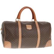 Celine Vintage Pre-owned Laeder handvskor Brown, Dam