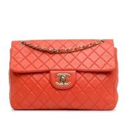 Chanel Vintage Pre-owned Laeder axelremsvskor Red, Dam