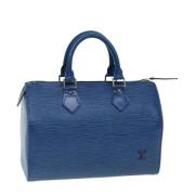 Louis Vuitton Vintage Pre-owned Laeder louis-vuitton-vskor Blue, Dam