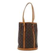 Louis Vuitton Vintage Pre-owned Canvas axelremsvskor Brown, Dam