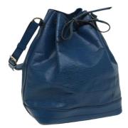 Louis Vuitton Vintage Pre-owned Laeder louis-vuitton-vskor Blue, Dam