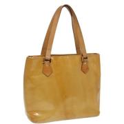 Louis Vuitton Vintage Pre-owned Laeder louis-vuitton-vskor Beige, Dam