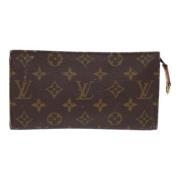 Louis Vuitton Vintage Pre-owned Canvas necessrer Brown, Dam