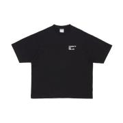 Marcelo Burlon Grafisk Världsprint Svart T-shirt Black, Herr