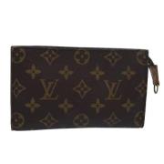 Louis Vuitton Vintage Pre-owned Canvas necessrer Brown, Dam