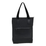 Gucci Vintage Pre-owned Canvas totevskor Black, Dam