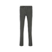 PT Torino Mörkgrön Stretch Bomulls Chinos Green, Herr