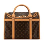 Louis Vuitton Vintage Pre-owned Canvas handvskor Brown, Dam