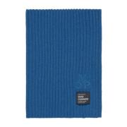 Marc O'Polo Stickad halsduk Blue, Herr