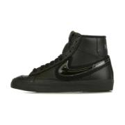 Nike Svarta Mid-Top Damsneakers Black, Herr