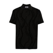 Versace Jeans Couture Svarta T-shirts & Polos Aw24 Black, Herr