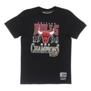 Mitchell & Ness Chicago Bulls 1996 Mästare Tee Black, Herr