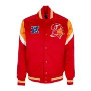 Mitchell & Ness NFL Tung Bomberjacka Tampa Bay Buccaneers Red, Herr