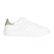 Hogan Vita Lädersneakers för Kvinnor White, Dam