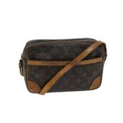 Louis Vuitton Vintage Pre-owned Canvas louis-vuitton-vskor Brown, Dam