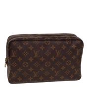 Louis Vuitton Vintage Pre-owned Canvas kuvertvskor Brown, Dam