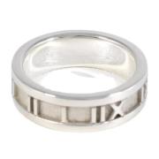 Tiffany & Co. Pre-owned Pre-owned Silver ringar Gray, Dam