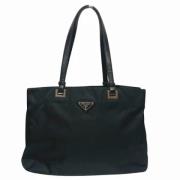 Prada Vintage Pre-owned Canvas prada-vskor Black, Dam