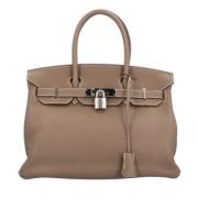 Hermès Vintage Pre-owned Laeder handvskor Brown, Dam