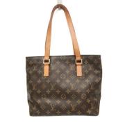 Louis Vuitton Vintage Pre-owned Tyg louis-vuitton-vskor Brown, Dam